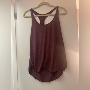 Maroon lululemon tank top